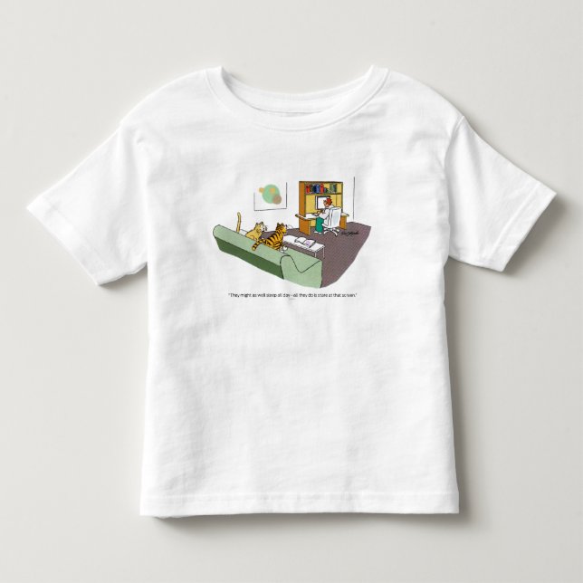 Camiseta De Bebé Charla del gato (Anverso)