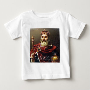 Camiseta De Bebé Charlemagne "Lenguaje de la Risa" Regalos y Camise