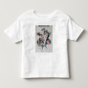 Camiseta De Bebé Charles Dickens a horcajadas en el canal inglés