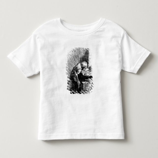 Camiseta De Bebé Charles Dickens en Blacking Factory (Anverso)