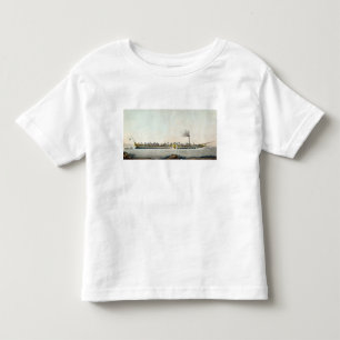 Camiseta De Bebé Charles-Felipe, el primer barco de vapor