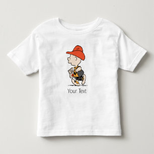 Camiseta De Bebé Charlie Brown vaquero Halloween de Peanuts
