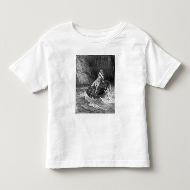Camiseta De Bebé Charon, el balsero del infierno (Anverso)