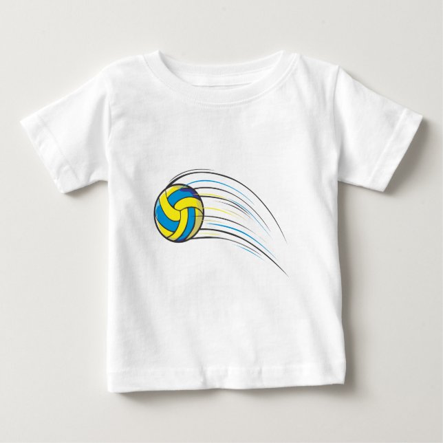 Camiseta De Bebé Chasquido del voleibol (Anverso)