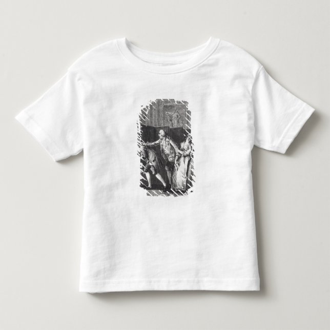 Camiseta De Bebé Chassa Candide du Chateau de Le Barón (Anverso)