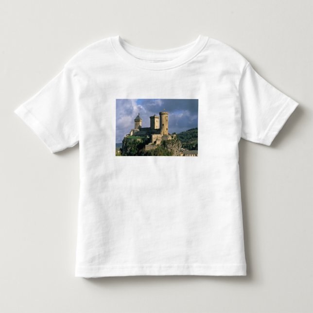 Camiseta De Bebé Chateau Comtal Castillo de los Condes de (Anverso)