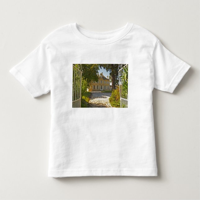 Camiseta De Bebé Chateau Cos Labory en Saint Estephe, forjado (Anverso)