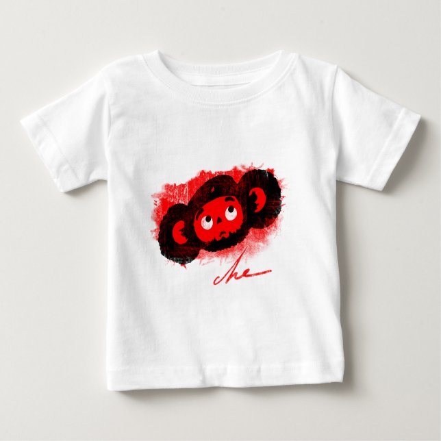 Camiseta De Bebé Che-burashka (Anverso)