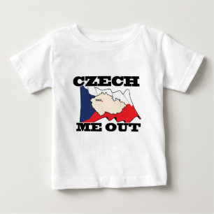 Camiseta De Bebé Checo yo hacia fuera