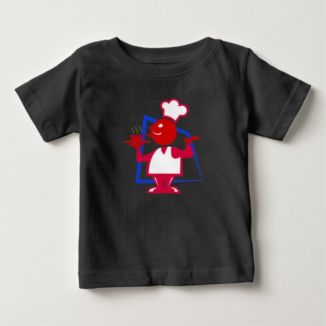 Camiseta De Bebé Chef (Anverso)