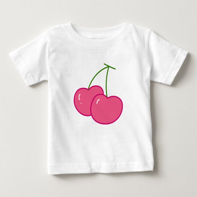 Camiseta De Bebé Cherry Berry (Anverso)