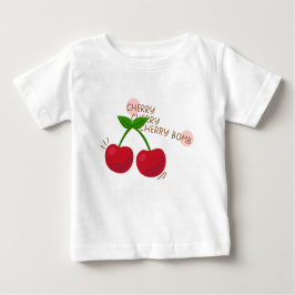 Camiseta De Bebé Cherry Cherry Cherry Bomb