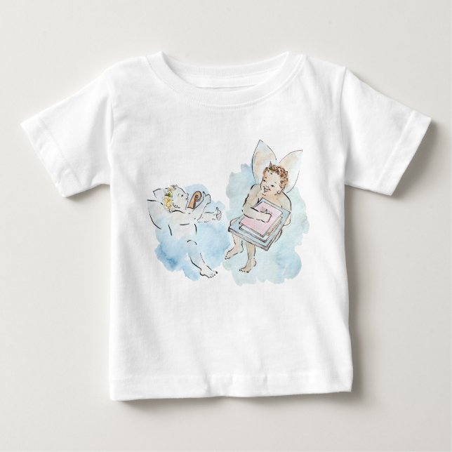 Camiseta De Bebé Cherubs - Engelchen (Anverso)