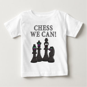 Camiseta De Bebé Chess we can