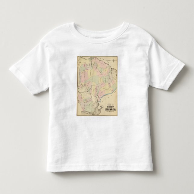 Camiseta De Bebé Chester del oeste, Nueva York (Anverso)