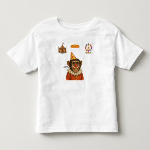 Camiseta De Bebé Chester el payaso chimpancé
