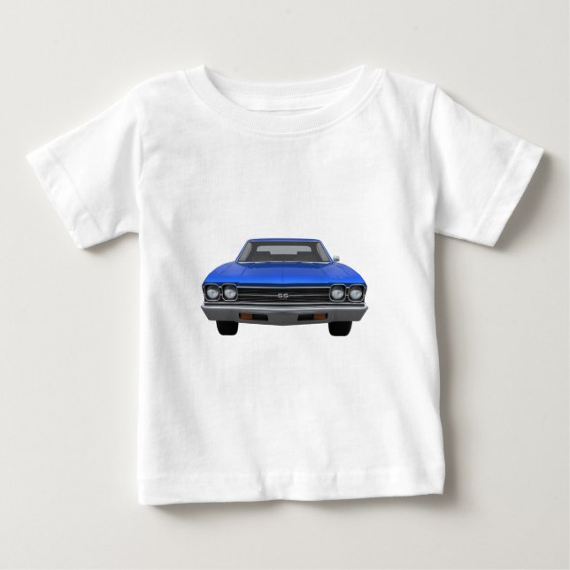 Camiseta De Bebé Chevelle 1969 SS: Final azul (Anverso)