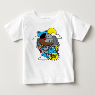 Camiseta De Bebé ¡Chibi Cyborg Blast!