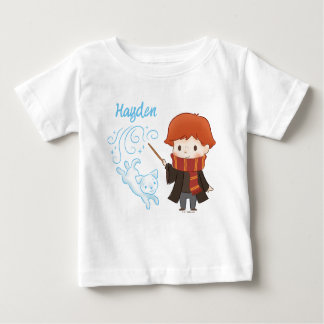 Camiseta De Bebé Chibi Ron Weasley Patronus