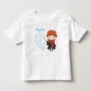 Camiseta De Bebé Chibi Ron Weasley Patronus