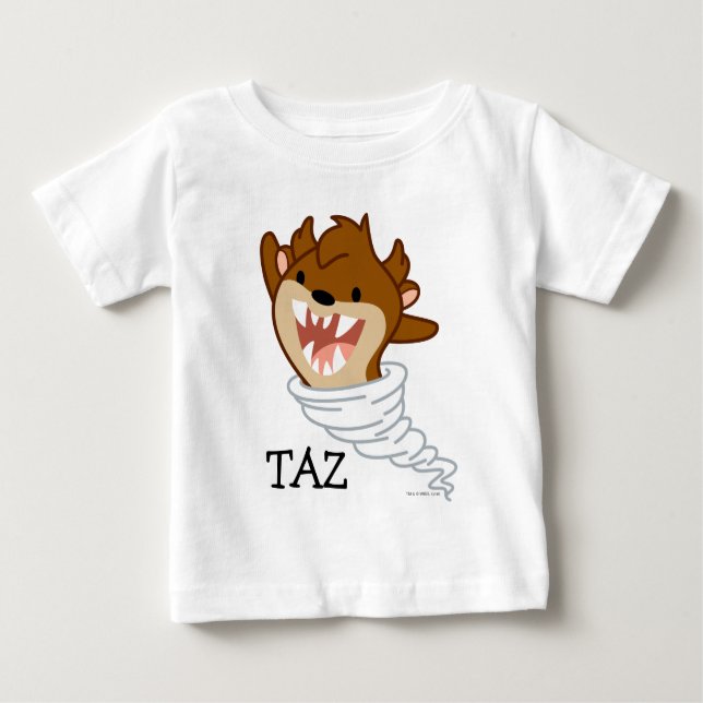 Camiseta De Bebé Chibi Tornado TAZ™ (Anverso)