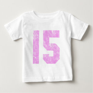 Camiseta De Bebé Chica adolescente regalo de cumpleaños número 15