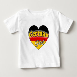Camiseta De Bebé Chica alemán
