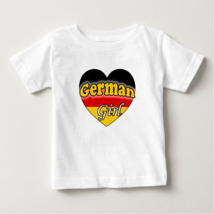 Camiseta De Bebé Chica alemana