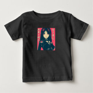 Camiseta De Bebé Chica Anime Manga Otaku Kawaii Gótico de ropa anim