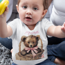 Camiseta De Bebé Chica Bear