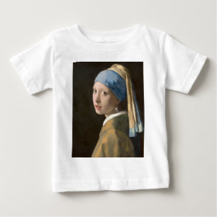 Camiseta De Bebé Chica con Pearl Earring