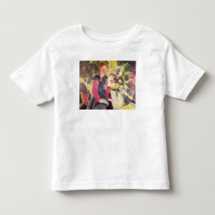 Camiseta De Bebé Chica con tazón de pescado, siglo XX