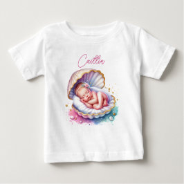 Camiseta De Bebé Chica costero Baby Shower personalizado