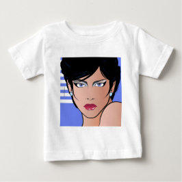 Camiseta De Bebé Chica de arte pop - Bettina