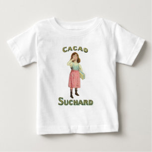 Camiseta De Bebé Chica de Azúcar Beso de Chocolate Victoriano
