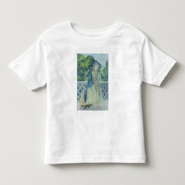 Camiseta De Bebé Chica de Balcony, 1900 (Anverso)