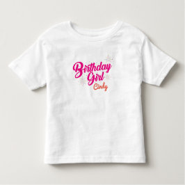 Camiseta De Bebé Chica de cumpleaños