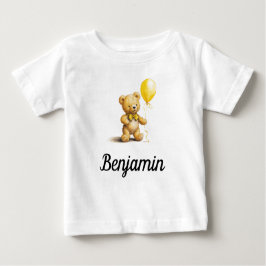 Camiseta De Bebé Chica de cumpleaños, niño de cumpleaños, oso, pers