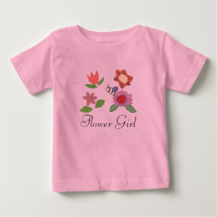 Camiseta De Bebé Chica de flores Karate Kat arriba - para personali