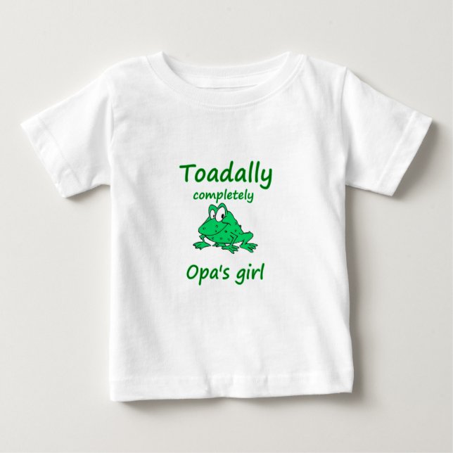 Camiseta De Bebé chica de la opa (Anverso)