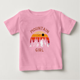 Camiseta De Bebé Chica de montaña