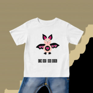 Camiseta De Bebé Chica de murciélagos pequeños