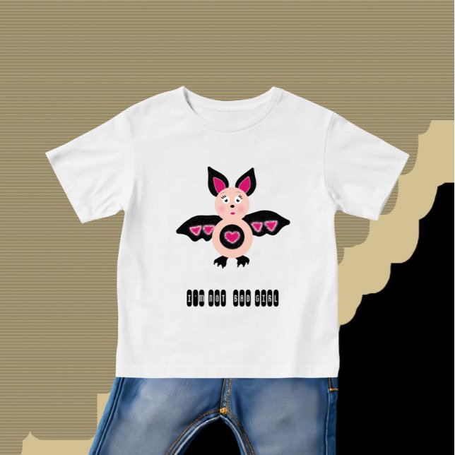 Camiseta De Bebé Chica de murciélagos pequeños (Subido por el creador)