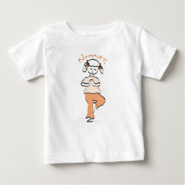 Camiseta De Bebé Chica de Namaste