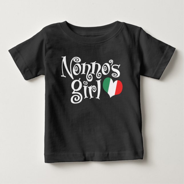 Camiseta De Bebé Chica de Nonno (Anverso)