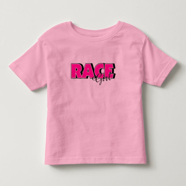Camiseta De Bebé Chica de raza (Anverso)