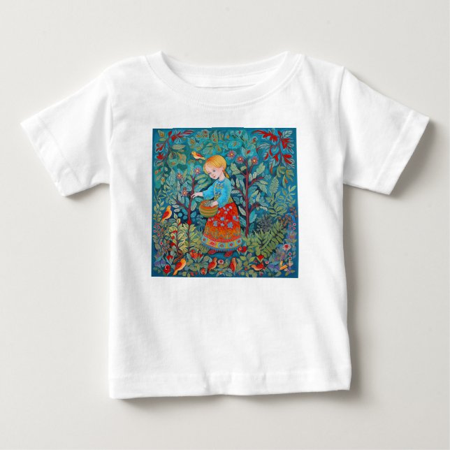 Camiseta De Bebé Chica de salud joven (Anverso)