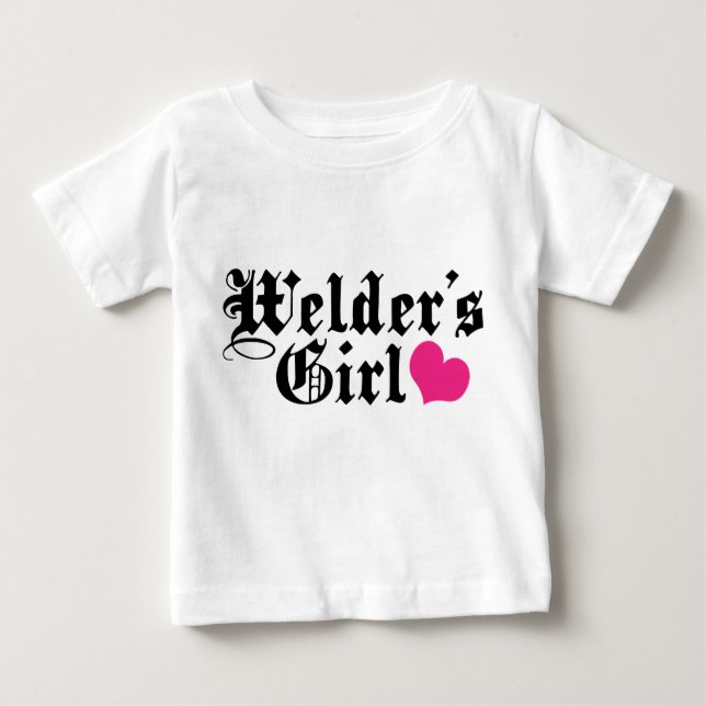 Camiseta De Bebé Chica de Welder (Anverso)