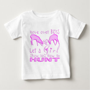CAMISETA DE BEBÉ CHICA DEER HUNTING