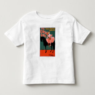 Camiseta De Bebé Chica del circo - Mujer en teatro de caballos